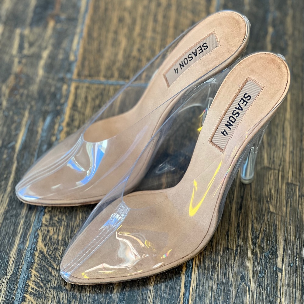 Yeezy Season 4 Clear Mules